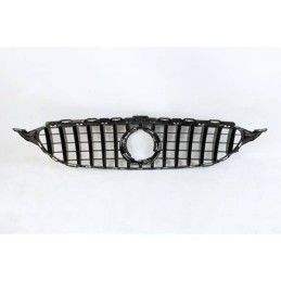 Calandre Mercedes W205 2019 Look GT Black, Mercedes