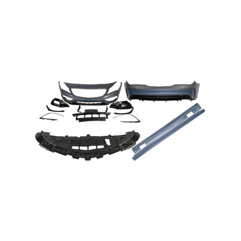 Kit De Carrosserie Mercedes W117 2016-2018 LCI 4P / SW Look AMG A45, Mercedes Kit De Carrosserie Mercedes W117 2016-2018 LCI 4P / SW Look AMG A45, Mercedes