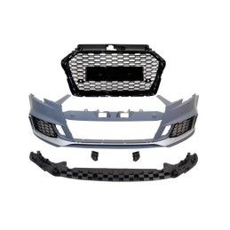 Pare-Choc Avant Audi A3 2016-2019 4 Porte / Cabriolet Look RS3, Audi