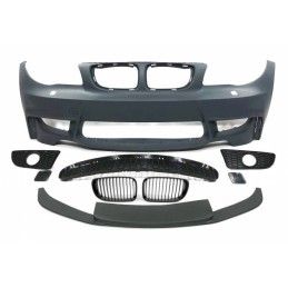Pare-Choc Avant BMW E82/E88/E87/E81 Look M1 Déflecteur Avant, Bmw