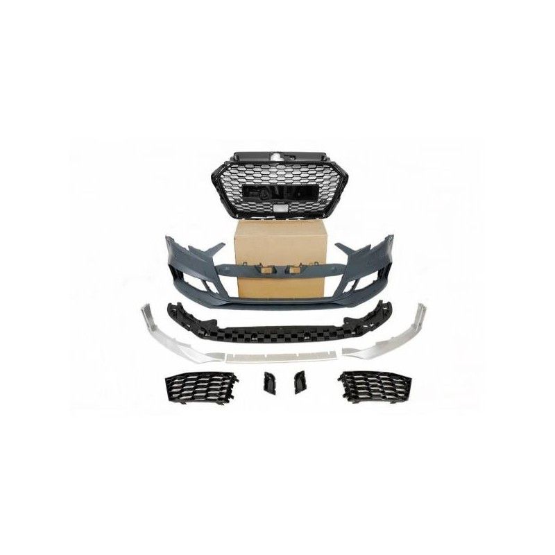 Pare-Choc Avant Audi A3 2016 Sportback Look RS3, Audi Pare-Choc Avant Audi A3 2016 Sportback Look RS3, Audi