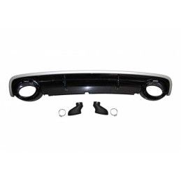 Diffuseur Arrière Audi A6 Sedan / Avant C6 2004-2008 Look RS6 ABS, Audi