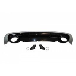 Diffuseur Arrière Audi A6 Sedan / Avant C6 2009-2012 Look RS6 ABS, Audi