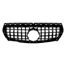 Calandre Mercedes W117 CLA 2013-2019 Look GTR FULL BLACK, Mercedes