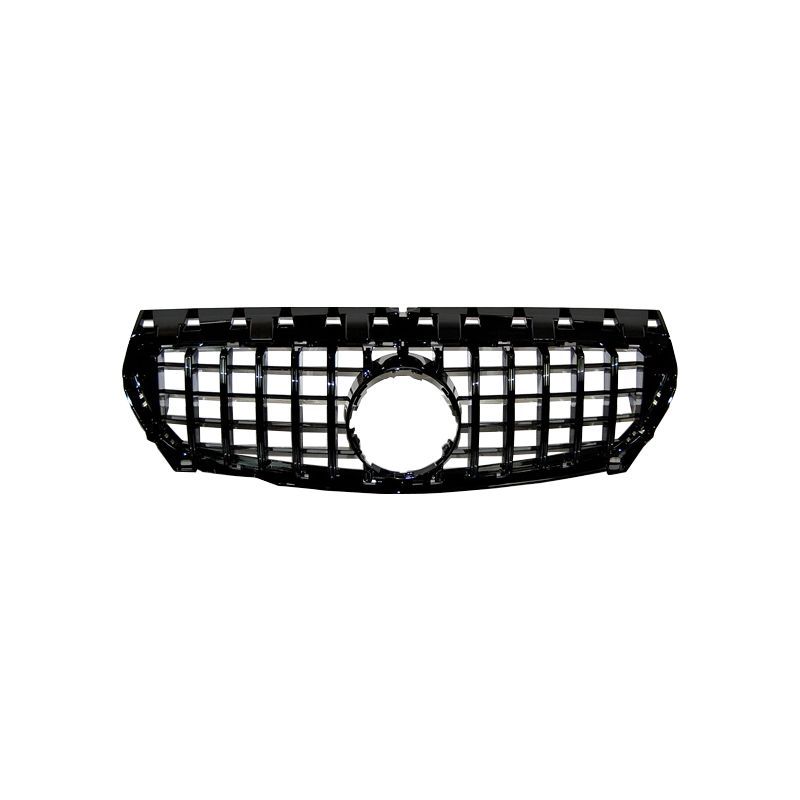 Calandre Mercedes W117 CLA 2013-2019 Look GTR FULL BLACK, Mercedes Calandre Mercedes W117 CLA 2013-2019 Look GTR FULL BLACK, Mercedes