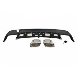 Diffuseur Arrière Mercedes CLA W117 2013-2018 4P/SW Look A45 ABS, Mercedes