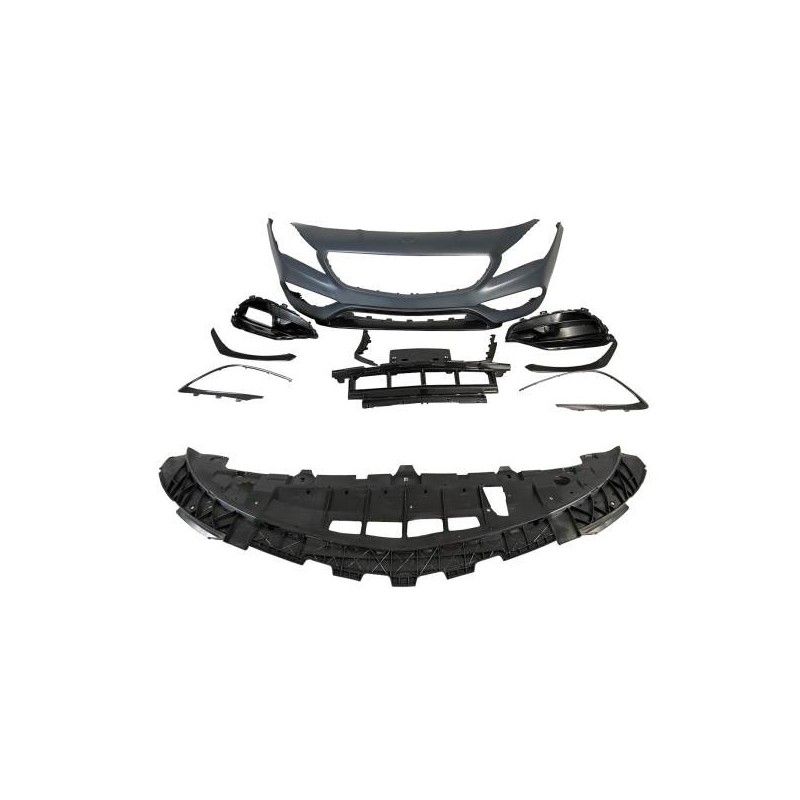 Pare-Choc Avant Mercedes W117 16-18 4P / SW Look AMG A45, Mercedes Pare-Choc Avant Mercedes W117 16-18 4P / SW Look AMG A45, Mercedes