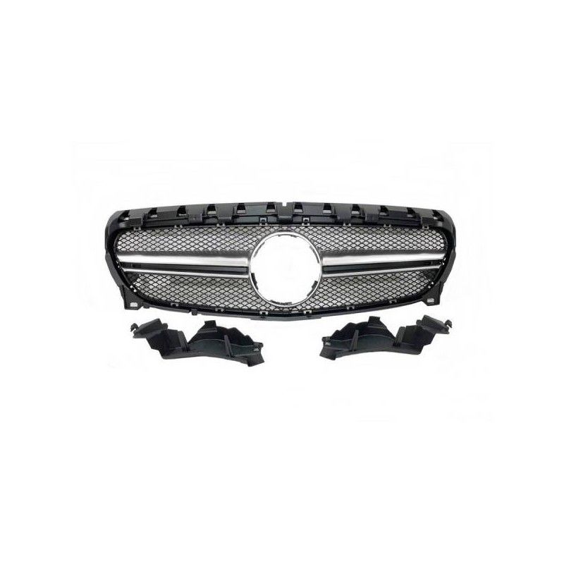Calandre Mercedes W117 CLA Look AMG Pour TCM0197 / TCM0131, Mercedes Calandre Mercedes W117 CLA Look AMG Pour TCM0197 / TCM0131, Mercedes