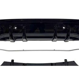 Déflecteur Arrière Mercedes W205 2019 4P / SW Look C63 ABS, Mercedes