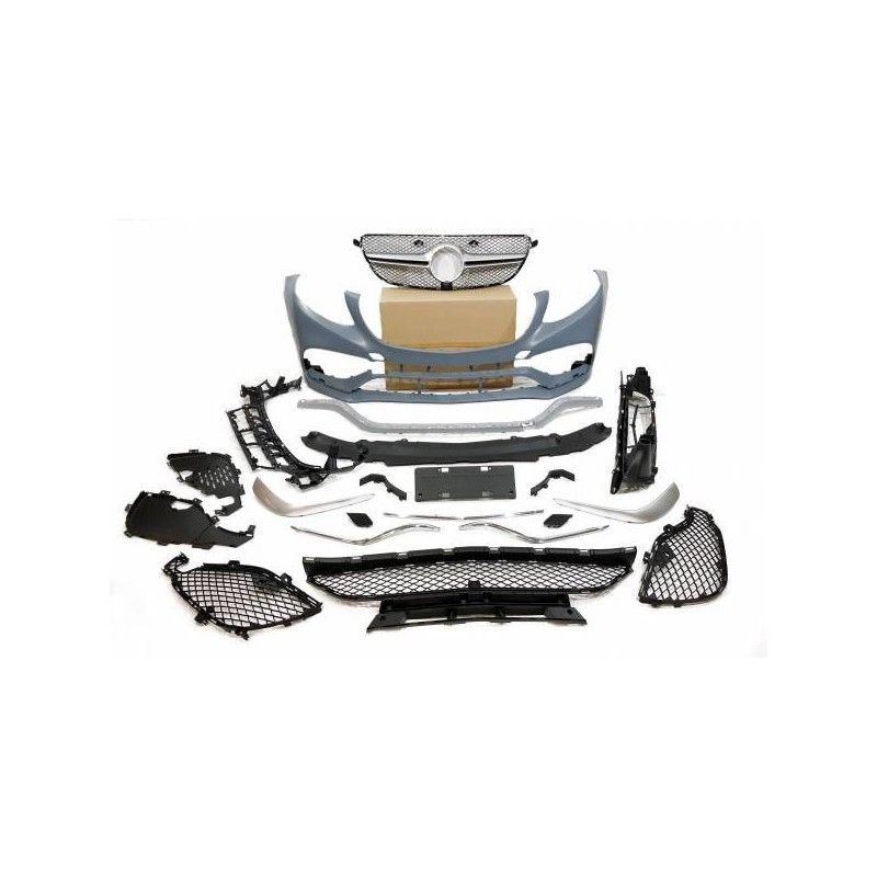 Pare - Choc Avant Mercedes W292 / C292 GLE 2015-2019 Look 63 AMG, Mercedes Pare - Choc Avant Mercedes W292 / C292 GLE 2015-2019 Look 63 AMG, Mercedes