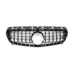 Calandre Mercedes W176 2012-2015 Look GT Noir brillant, Mercedes