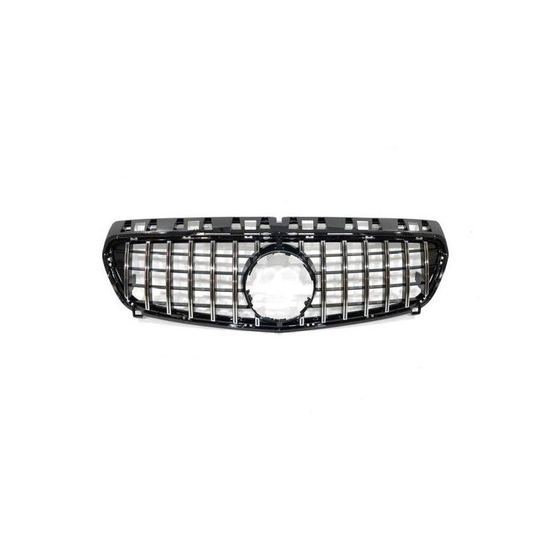Calandre Mercedes W176 2012-2015 Look GT Noir brillant, Mercedes Calandre Mercedes W176 2012-2015 Look GT Noir brillant, Mercedes