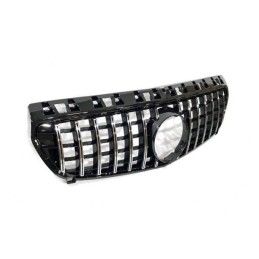 Calandre Mercedes W176 2012-2015 Look GT Noir brillant, Mercedes