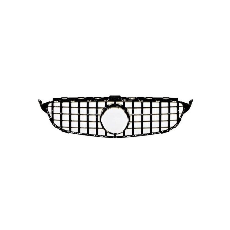 Calandre Mercedes W205 2014-2018 Look GTR Black, Mercedes Calandre Mercedes W205 2014-2018 Look GTR Black, Mercedes