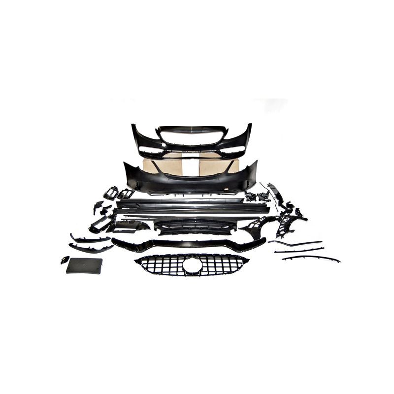 Kit De Carrosserie Mercedes W205 4P 2014-2021 Look C63 2019, Mercedes Kit De Carrosserie Mercedes W205 4P 2014-2021 Look C63 2019, Mercedes