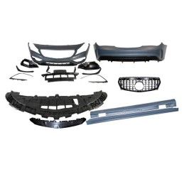 Kit De Carrosserie Mercedes W117 13-16 4P / SW LCI Look AMG A45 Calandre, Mercedes