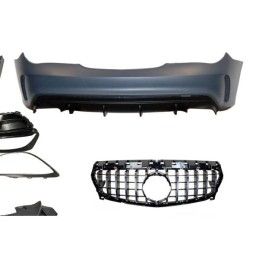 Kit De Carrosserie Mercedes W117 13-16 4P / SW LCI Look AMG A45 Calandre, Mercedes