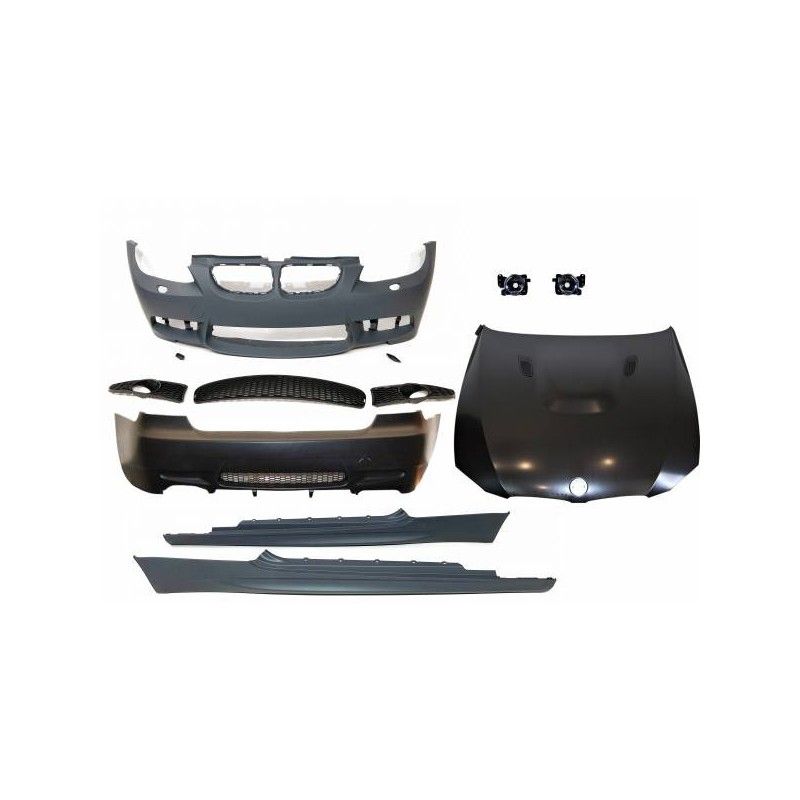 Kit De Carrosserie BMW E92 / E93 06-09 Look M3 Antibrouillard Métal, Bmw Kit De Carrosserie BMW E92 / E93 06-09 Look M3 Antibrouillard Métal, Bmw