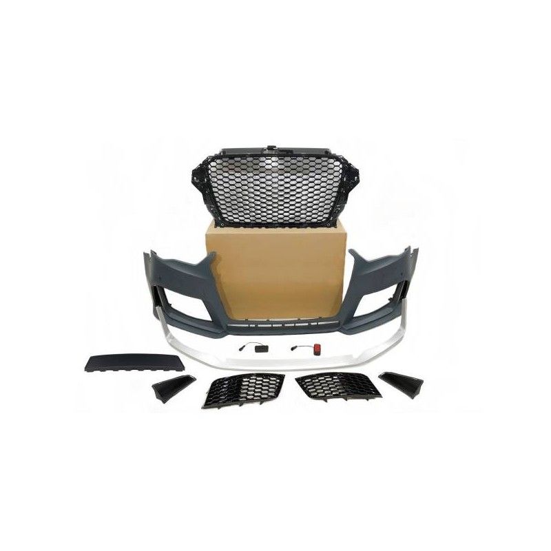 Pare-Choc Avant Audi A3 V8 13-15 Sportback Look RS3, Audi Pare-Choc Avant Audi A3 V8 13-15 Sportback Look RS3, Audi