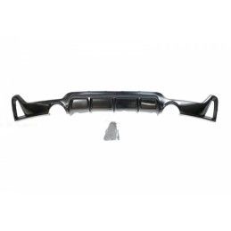 Diffuseur Arrière BMW F32 / F33 / F36 Look M Performance 2 Sorties Noir brillant, Bmw
