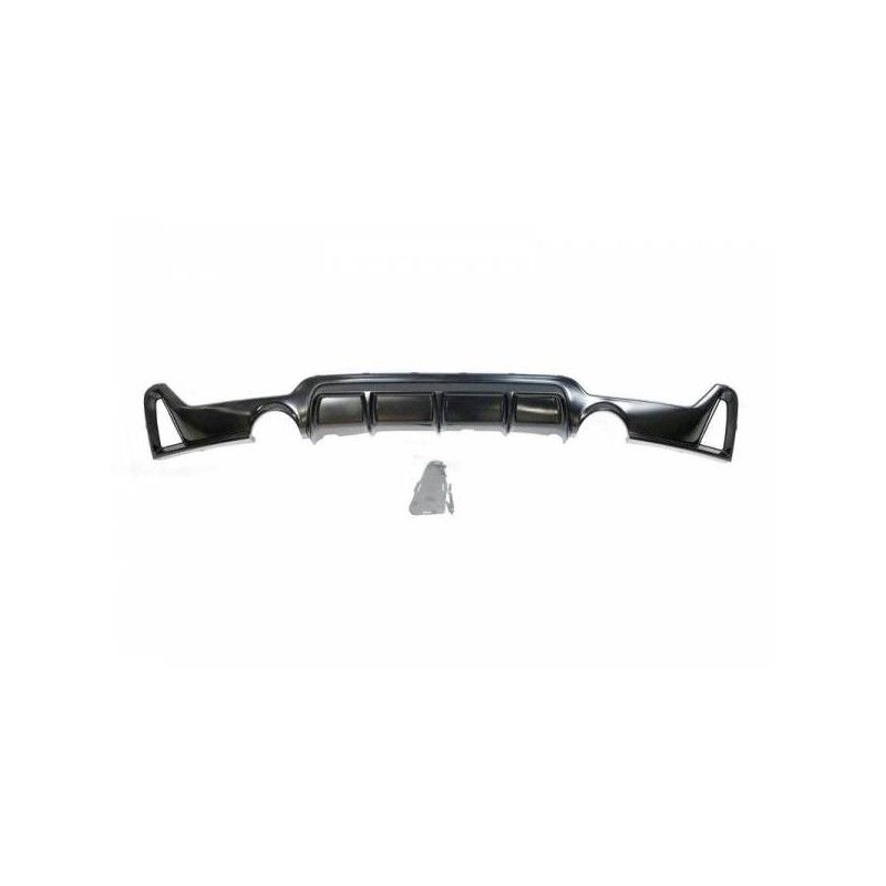 Diffuseur Arrière BMW F32 / F33 / F36 Look M Performance 2 Sorties Noir brillant, Bmw Diffuseur Arrière BMW F32 / F33 / F36 Look M Performance 2 Sorties Noir brillant, Bmw