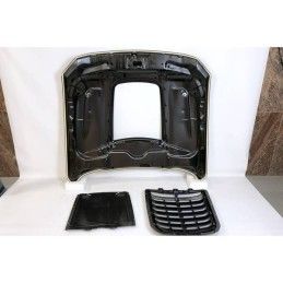 Capot Ford Mustang Look GT500 18-22 Aluminium, Ford