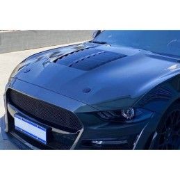 Capot Ford Mustang Look GT500 18-22 Aluminium, Ford