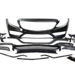 Pare - Choc Avant Mercedes W205 2014-2018 Coupe / 4P / SW look AMG C63, Mercedes