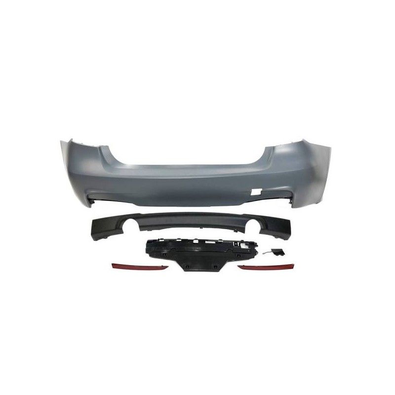 Pare-Choc Arrière BMW F30 2 Echappement, Bmw Pare-Choc Arrière BMW F30 2 Echappement, Bmw