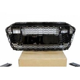 Calandre AUDI A6 2020 C8 Look RS6 Noir, Audi