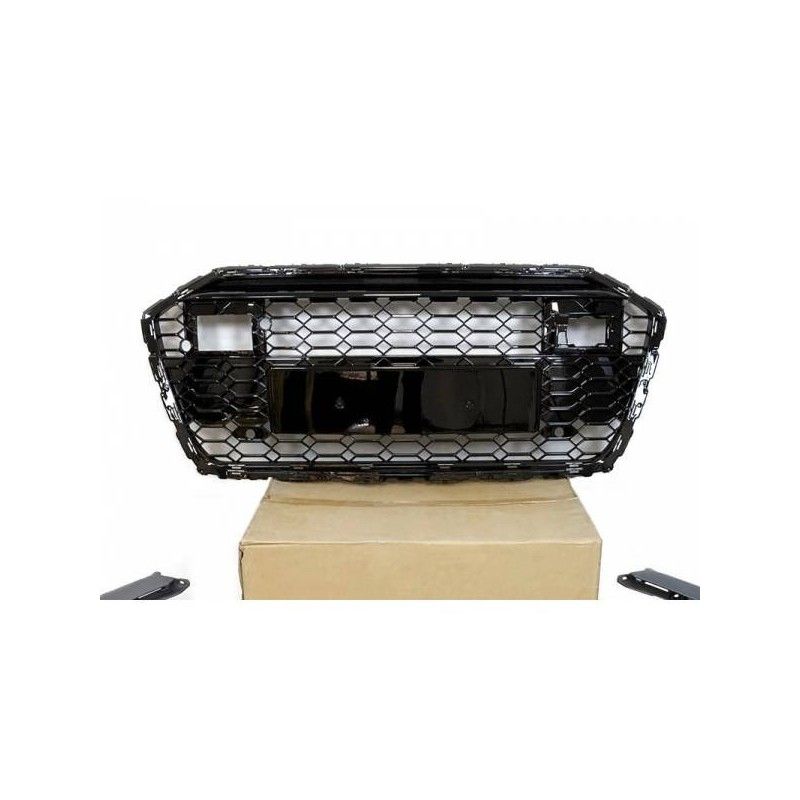 Calandre AUDI A6 2020 C8 Look RS6 Noir, Audi Calandre AUDI A6 2020 C8 Look RS6 Noir, Audi