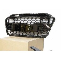 Calandre AUDI A6 2020 C8 Look RS6 Noir, Audi