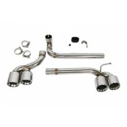 Echappement Double Sortie BMW E90 / E92 Look M3, 2 sorties d'échappement d'origine, Bmw