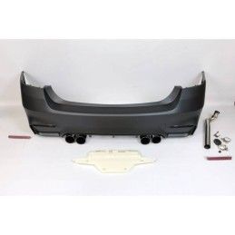 Pare-Choc Arrière BMW F30 Look M3 2 Sorties, Echappement, Bmw