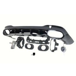 Diffuseur Arrière Mercedes W118 CLA Look A35, Mercedes