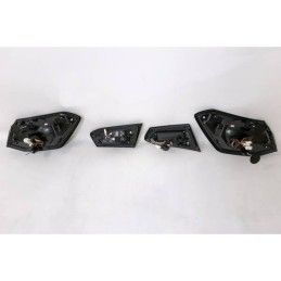 Feux Arrières Ford Focus MK4 2018 Led Rouge Fumé Led clignotant séquentiel, Ford
