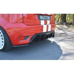 Rajout Du Pare-Chocs Arriere Ford Fiesta ST Mk6 Noir Brillant