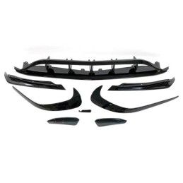 Déflecteur Avant Mercedes W176 16-18 Look AMG A45 Noir brillant, Mercedes