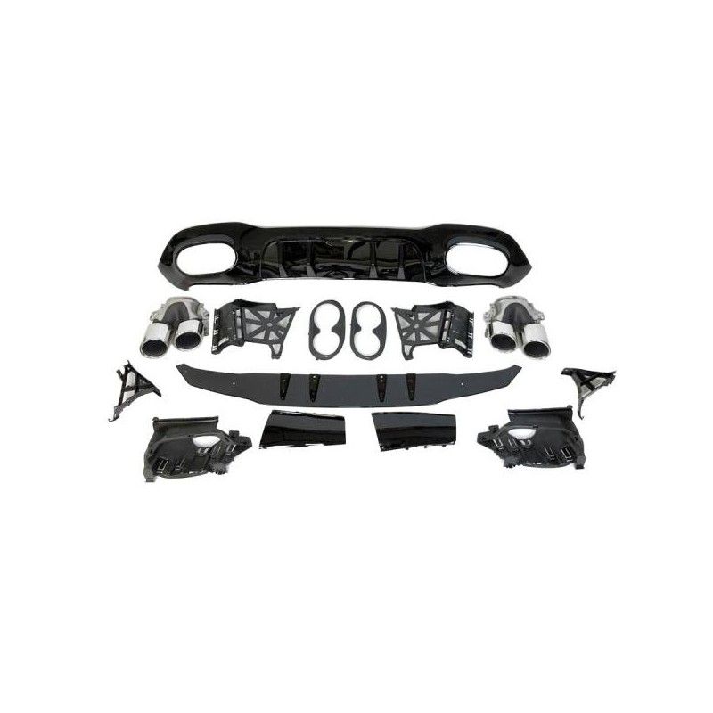 Déflecteur Arrière Mercedes V177 Look AMG A45 4 Portes, Mercedes Déflecteur Arrière Mercedes V177 Look AMG A45 4 Portes, Mercedes