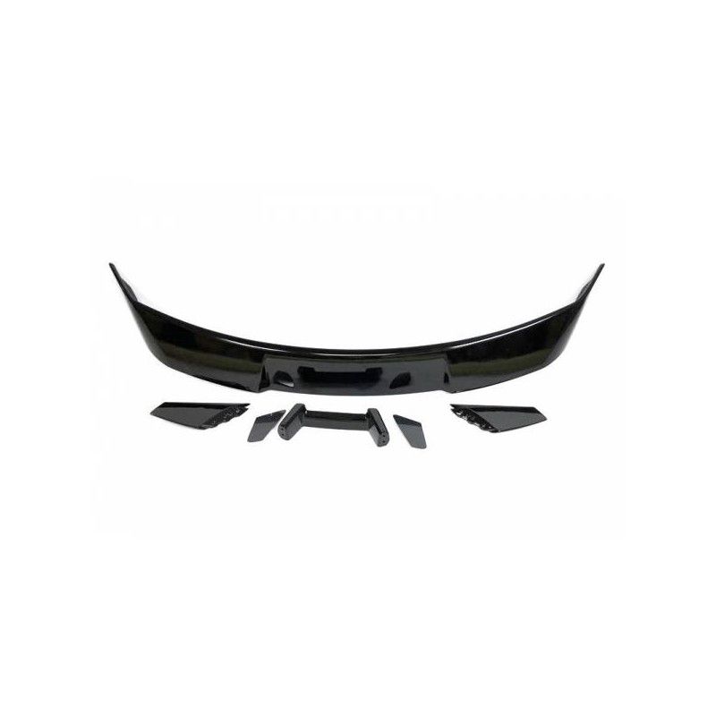 Aileron Ford Mustang 15-19 Look GT500 Noir brillant, Ford Aileron Ford Mustang 15-19 Look GT500 Noir brillant, Ford