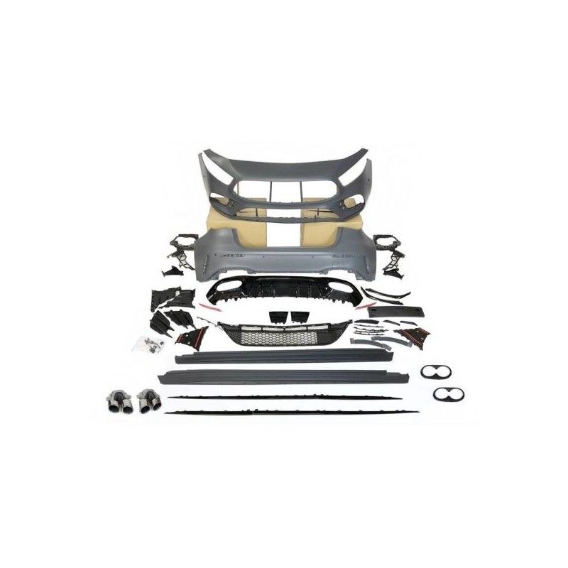 Kit De Carrosserie Mercedes V177 Look A35, Mercedes Kit De Carrosserie Mercedes V177 Look A35, Mercedes