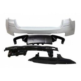Pare-Choc Arrière BMW F11 10-16 Look M Performance Double Sortie, Bmw