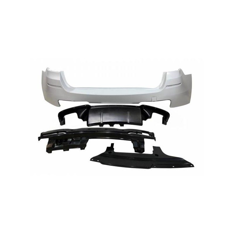 Pare-Choc Arrière BMW F11 10-16 Look M Performance Double Sortie, Bmw Pare-Choc Arrière BMW F11 10-16 Look M Performance Double Sortie, Bmw