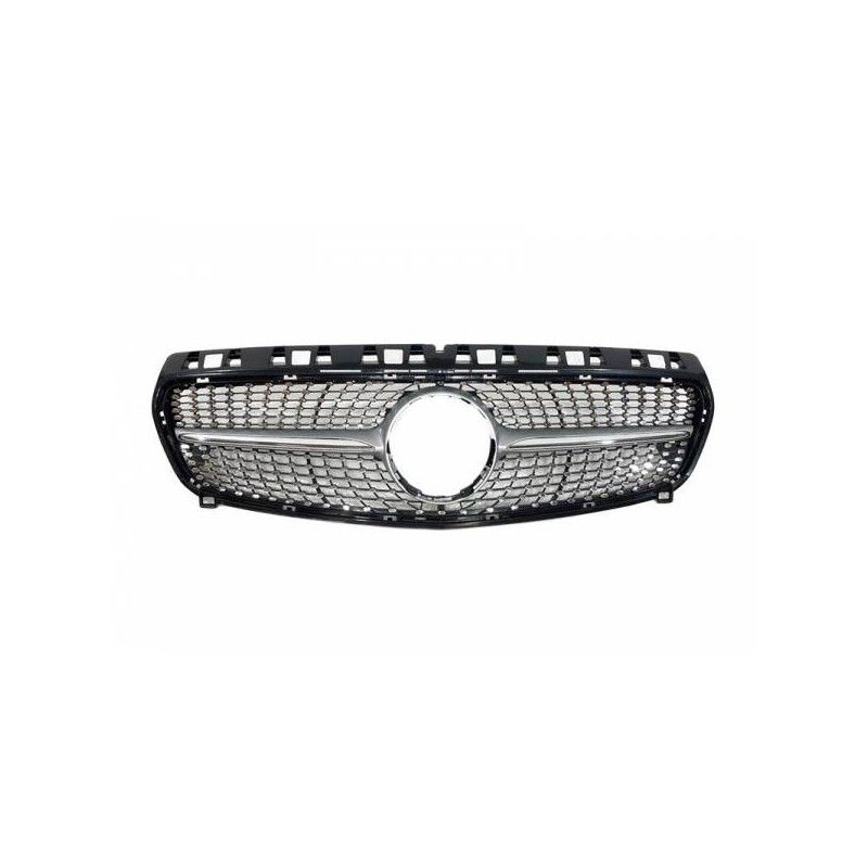 Calandre Mercedes W176 2012-2015 Look Diamond, Mercedes Calandre Mercedes W176 2012-2015 Look Diamond, Mercedes