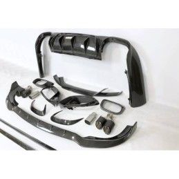 Kit De Carrosserie Mercedes R190 Look AMG GT 4 Portes Carbone, Mercedes