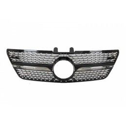 Calandre Mercedes W164 LCI 2009-02012 Look Diamond Black, Mercedes