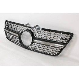 Calandre Mercedes W164 LCI 2009-02012 Look Diamond Black, Mercedes