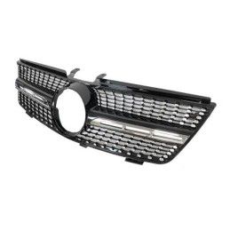 Calandre Mercedes W164 2005-2008 Look Diamond Black, Mercedes