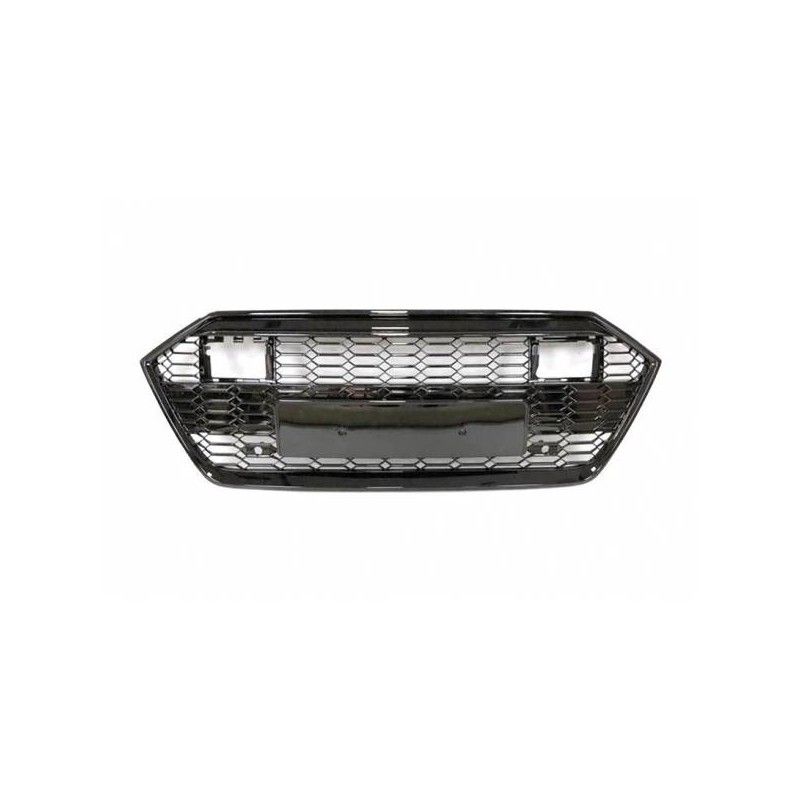 Calandre Audi A7 2020 Look RS7 ACC Full Black, Audi Calandre Audi A7 2020 Look RS7 ACC Full Black, Audi