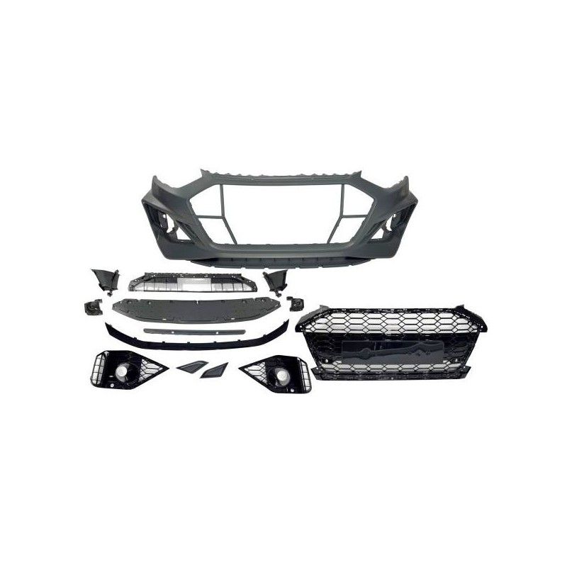 Pare-Choc Avant Audi A4 2020+ Look RS4, Audi Pare-Choc Avant Audi A4 2020+ Look RS4, Audi